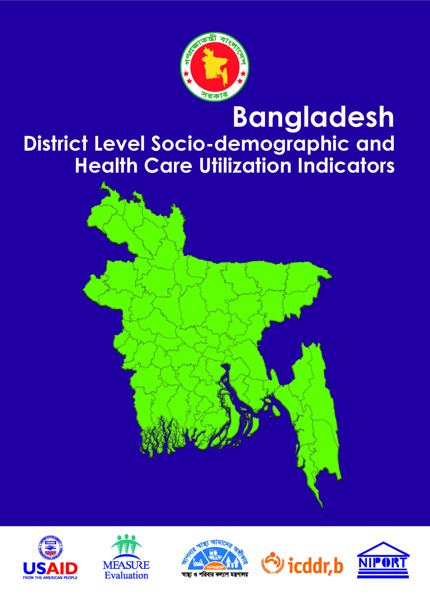 Bangladesh District Level Socio-demographic and Health Care Utilization Indicators