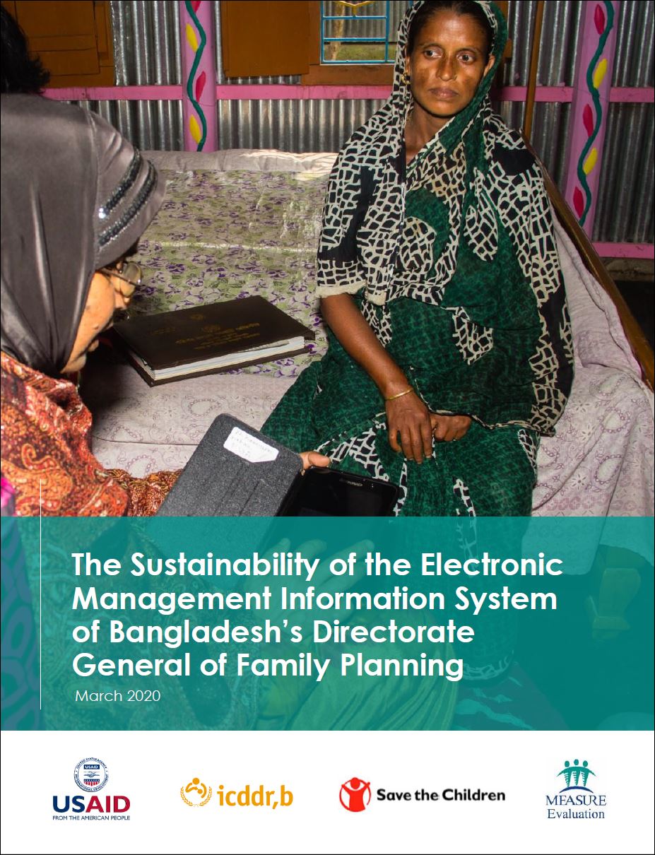 The Sustainability of the Electronic Management Information System of Bangladeshs Directorate General of Family Planning